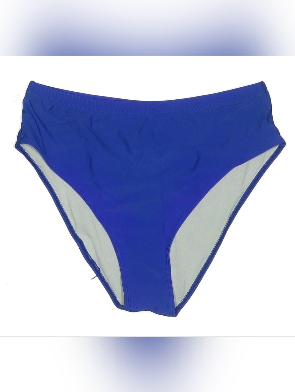 High-Waist Royal Blue Bikini Bottoms